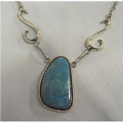 Native American Navajo Necklace by J. Begay