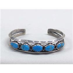 Native American Navajo Turquoise Bracelet