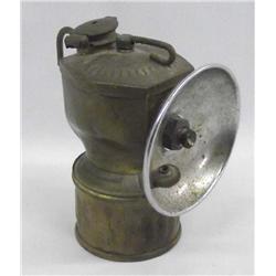 Vintage Carbide Miner's Lantern