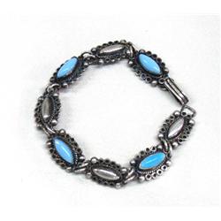 Mexican Taxco Sterling Link Bracelet