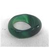 Image 2 : Contemporary Chinese Green Jade Ring.