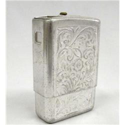 Vintage Aluminum Cigarette Case, Park Industries.