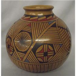 Mata Ortiz Polychrome Olla by Jesus Tena