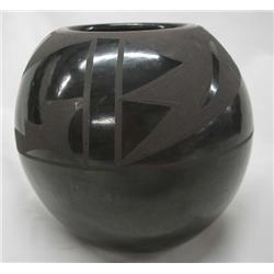 Native American Santa Clara Bowl by Sisneros