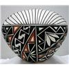 Image 1 : Native American Acoma Seed Jar by R. Shroulote