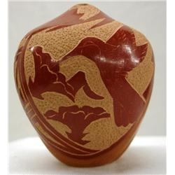 Native American Jemez Seed Jar by Tafoya