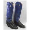 Image 1 : Olathe Blue Topped Cowboy Boots