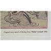 Image 3 : 1931, Walt Disney Original Sketch Mickey Mouse.
