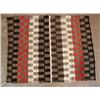 Image 1 : Native American Navajo Double Twill Rug