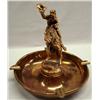 Image 3 : Brass Cowboy Ashtray.