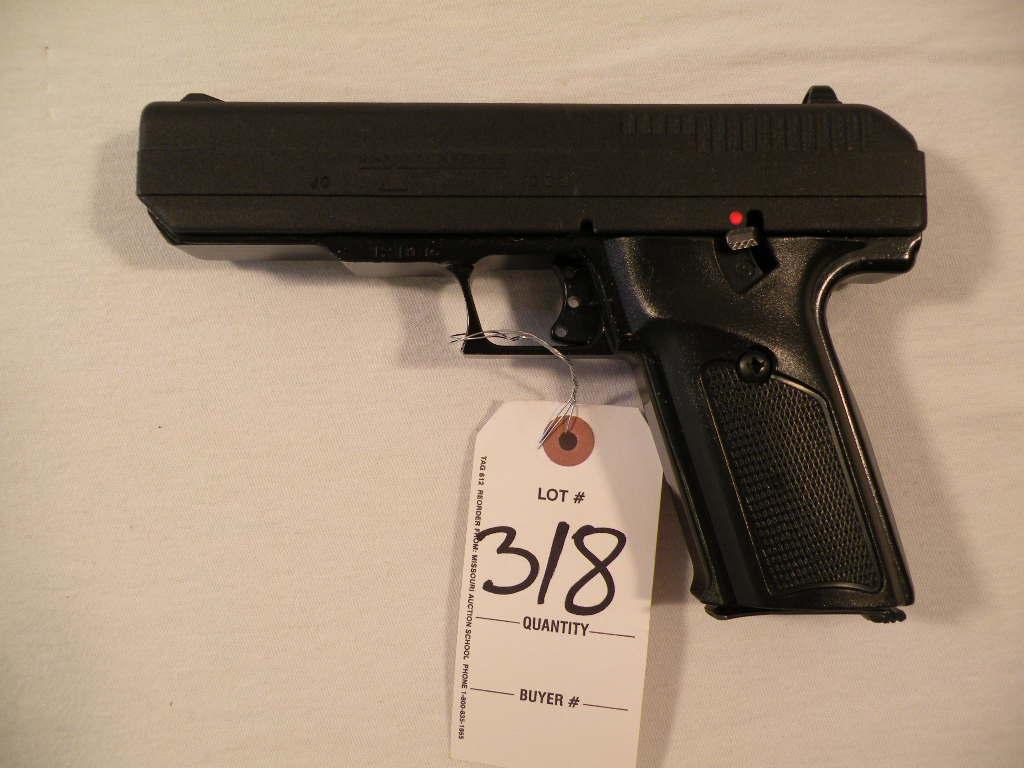 HiPoint automatic 40 cal S&W pistol SN121836