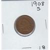 Image 1 : 1908 S KEY DATE INDIAN HEAD CENT