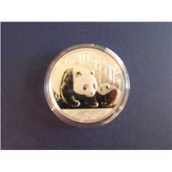 1 OUNCE SILVER PANDA SILVER ROUND 2011 .999