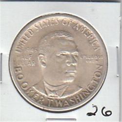 1946 BOOKER T WASHINGTON SILVER HALF COMMEMORATIVE