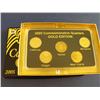 Image 1 : GOLD EDITION 2005 QUARTER COMMEMORATIVES