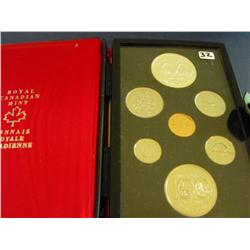1974 CANADA SILVER 2 $1 COINS SET PROOF PRESTIGE SET