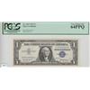 Image 1 : $1 SILVER CERTIFICATE 1957 PCGS PPQ 64