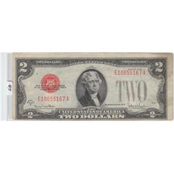 $2 RED SEAL 1928 G SERIES LEGAL TENDER
