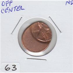 OFF CENTER CENT ERROR