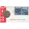 Image 1 : BICENTENNIAL 1973 FIRST DAY COVER MEDAL