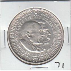 GEORGE W CARVER SILVER COMMEMORATIVE