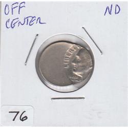 OFF CENTER DIME ERROR