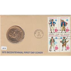 1975 FIRST DAY COVER BICENTENNIAL ISSUE