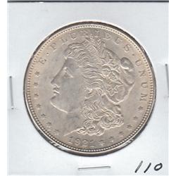 $1 SILVER 1921 MORGAN DOLLAR FLASHY (UNC)