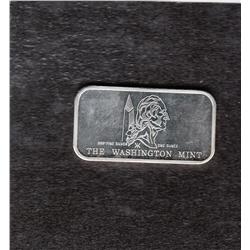 1 OUNCE SILVER BAR .999 FINE