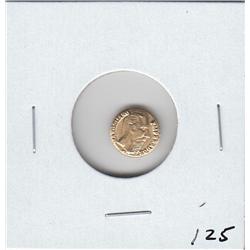 GOLD MEXICO WEDDING TOKEN/COIN 1865