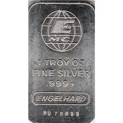 ENGELHARD 1 OUNCE SILVER BAR .999 FINE