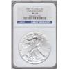 Image 1 : 2007-W  $1 SILVER EAGLE EARLY RELEASE NGC MS 69