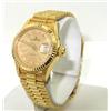 Image 2 : Croton 18K Yellow Gold Diamond Automatic Watch