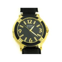 Kathy Van Zeeland with Crystals on Enamel Bezel