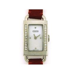 Coach Women's Crystal Bezel Watch