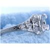 Image 3 : 18k White Gold Ring with Diamonds