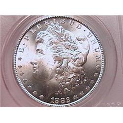 1882-CC Morgan Dollar Graded Ch MS64 PCGS