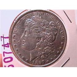 1887-O Morgan Dollar XF40