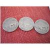 Image 2 : 3 Buffalo Nickels, 1935,36,37