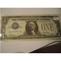 1928 $1 FUNNYBACK US CURRENCY,AU