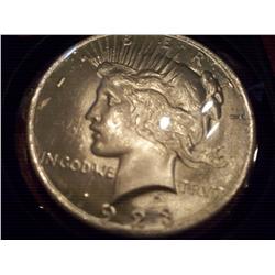 1923 Brilliant Uncirculated Silver Peace Dollar