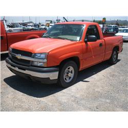 2004 CHEVY 1500 REG CAB,