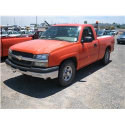2004 CHEVY 1500 REG CAB,