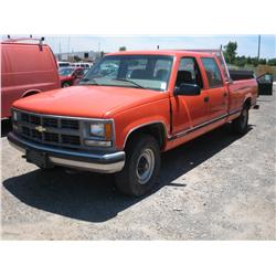 2000 CHEVY 3500 CREW CAB ,