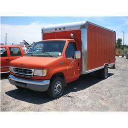 1999 FORD E450 SUPER DUTY BOX VAN,