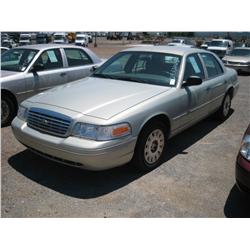 2004 FORD CROWN VICTORIA POLICE INTERCEPTOR,