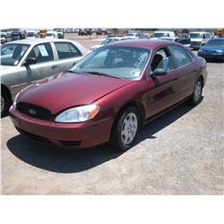 2006 FORD TAURUS