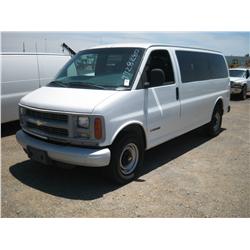 1999 CHEVY EXPRESS PASSENGER VAN,
