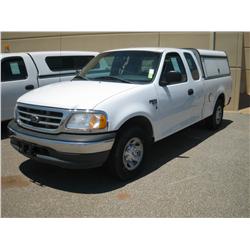 2001 FORD F150 XL TRITON V8 4DR EXT CAB, CNG TRUCK,