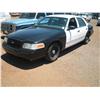 Image 1 : 1999 FORD CROWN VIC BLACK & WHITE,